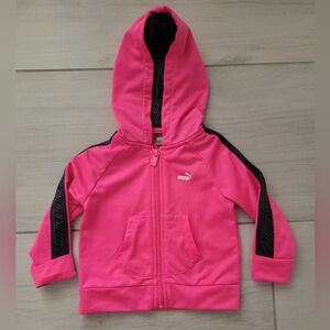 Puma Track Jacket w Hood Size 18 months.